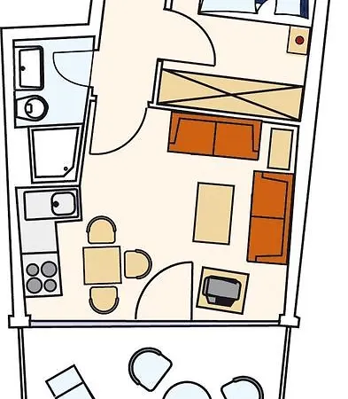Appartamento Strandidyll, 27 - Typ A1S - #58944